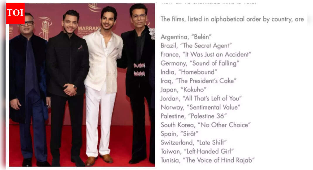 ‘Homebound’ shortlisted for Oscars 2026: Karan Johar, Vishal Jethwa and Ishaan Khatter react as film eyes Academy Award nomination in Best International film category