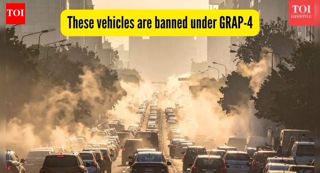 Delhi NCR pollution emergency: These vehicles are banned under GRAP-4; you’ll be fined INR…. |