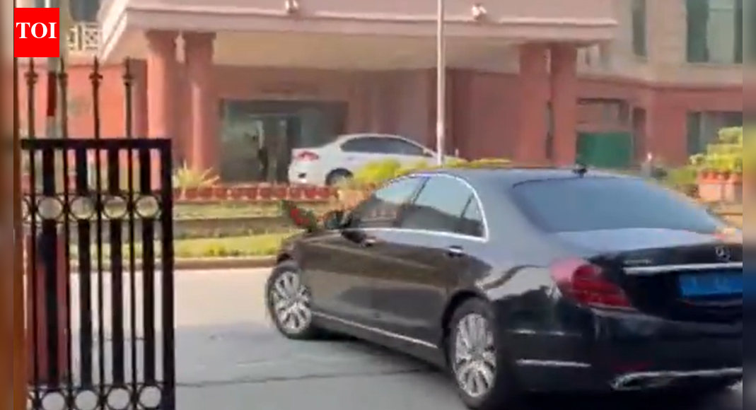 (Screengrab) NEW DELHI: India on Wednesday summoned Bangladesh High Commissioner to India Riaz Hamidullah and conveyed its “strong concerns” over the worsening security situation in Bangladesh, particularly threats directed at the Indian High Commission in Dhaka.In a statement, the ministry of external affairs said the Bangladesh envoy was apprised of India’s concerns “at the deteriorating security environment in Bangladesh”, adding that his attention was drawn “in particular, to the activities of some extremist elements who have announced plans to create a security situation around the Indian Mission in Dhaka.” Amid Diplomatic Strain, Bangladesh Envoy Hamidullah Seeks Trust And Deeper India Ties On Victory DayThe MEA also pushed back strongly against allegations circulating in Bangladesh in recent days. “India completely rejects the false narrative sought to be created by extremist elements regarding certain recent events in Bangladesh,” the statement said. It added that it was “unfortunate that the interim government has neither conducted a thorough investigation nor shared meaningful evidence with India regarding the incidents.”The summons came after reports that the Indian High Commission in Dhaka had received a threat, as per ANI. Earlier National Citizen Party (NCP) leader Hasnat Abdullah, who delivered a speech containing strong anti-India rhetoric. Abdullah warned of isolating India’s northeastern states and offered refuge to separatist groups in the region if Bangladesh were to be destabilised.On Monday, Abdullah described India’s northeastern states as geographically “vulnerable”, pointing to their dependence on the narrow Siliguri Corridor, often referred to as the “Chicken’s Neck”, for access to the rest of the country. His comments have been widely criticised in India and seen as a direct threat to regional security.Abdullah rose to prominence during last year’s student-led protests that culminated in the ouster of former Bangladesh prime minister Sheikh Hasina in August. Since fleeing Dhaka, Hasina has been living in Delhi, a development that has further strained bilateral ties between the two neighbours.Last month, Bangladesh’s International Crimes Tribunal convicted Hasina of “crimes against humanity” linked to the protests and sentenced her to death. Hasina has rejected the verdict, describing it as “politically motivated.”About the AuthorTOI News DeskThe TOI News Desk comprises a dedicated and tireless team of journalists who operate around the clock to deliver the most current and comprehensive news and updates to the readers of The Times of India worldwide. With an unwavering commitment to excellence in journalism, our team is at the forefront of gathering, verifying, and presenting breaking news, in-depth analysis, and insightful reports on a wide range of topics. The TOI News Desk is your trusted source for staying informed and connected to the ever-evolving global landscape, ensuring that our readers are equipped with the latest developments that matter most.”Read MoreEnd of ArticleFollow Us On Social MediaVideos‘Jhukta Wahi Hai…’: Abhishek Banerjee Cites Kumbh To Defend TMC On Messi Event ChaosPolitical Row Over Op Sindoor: Prithviraj Chavan Doubles Down on ‘Defeat’ Claim, BJP Blasts Congress’Not Symbolic, But Substantive’: India’s AI Summit Puts Global South At Centre Of World AI AgendaAmid Diplomatic Strain, Bangladesh Envoy Hamidullah Seeks Trust And Deeper India Ties On Victory DayEthiopia Confers Top National Honour On PM Modi, Citing Visionary Leadership And Global ImpactFrom Real Estate To IPR, Chadha Urges Govt To Unlock Wealth Through A Comprehensive Tokenisation LawPM Modi Holds Talks With Abiy Ahmed Ali, India-Ethiopia Ties Elevated To Strategic PartnershipLok Sabha Erupts Over MGNREGA: Priyanka Gandhi, Tharoor Slam VB‑G RAM G Bill, Shivraj Singh RespondsEx-Maharashtra CM Prithviraj Chavan’s ‘Op Sindoor’ Remark Sparks Row, BJP Hits BackFrom Jordan To Ethiopia: How PM Modi’s Viral Car Diplomacy Is Redefining Diplomatic Optics123Photostories8 countries where Hindi is commonly spoken8 Bhagavad Gita shlokas that work as the strongest affirmationsLakshmi Mantras According To Your Date of BirthHow dementia quietly takes shape in the brain: Doctor explains the changes we don’t seeHere’s why you should never throw onion and garlic peelsHigh cholesterol, diabetes: Changes in and around the eyes that can signal a health riskFrom Abhishek Bachchan’s ‘Kaalidhar Laapata’ to Sanya Malhotra’s ‘Mrs.’: OTT and theatrical movies that went unnoticed in 2025Final New Moon of 2025: What It Means for Every Zodiac SignJapanese baby names: Most popular boy and girl names in 2025Historical TV shows that left an impact: ‘Jodha Akbar’ to ‘Peshwa Bajirao’123Hot PicksBomb Threat AhmedabadPark Medi World sharesPunjab election result 2025Gold rate todaySilver rate todayPublic Holidays DecemberBank Holidays DecemberTop TrendingLuka DoncicStephen CurryMegan Thee StallionStephen Curry and Ayesha Curry RumorsConnor McDavid Luxury Car CollectionJalen BrunsonBukayo Saka and Tolami Benson Net WorthConnor McDavidGarrett Wilson InjuryTyler Glasnow