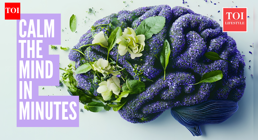 What is 5-4-3-2-1 grounding technique and how it involves simple things around you to help calm anxiety |