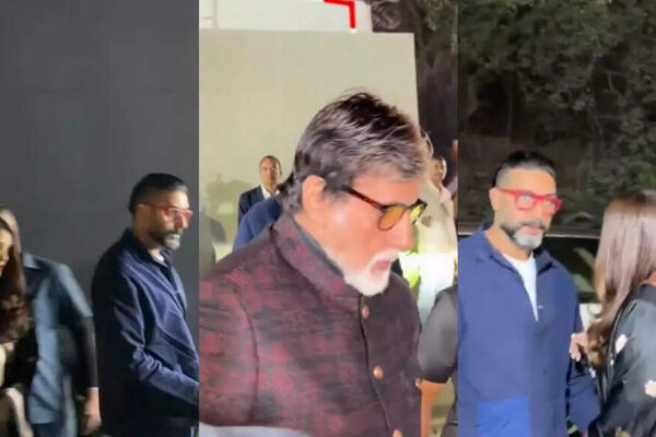 Aishwarya Rai Bachchan stuns in black as she arrives with Abhishek Bachchan, Amitabh Bachchan for Aaradhya Bachchan’s school annual day, with mom Vrinda Rai; his gesture WINS hearts