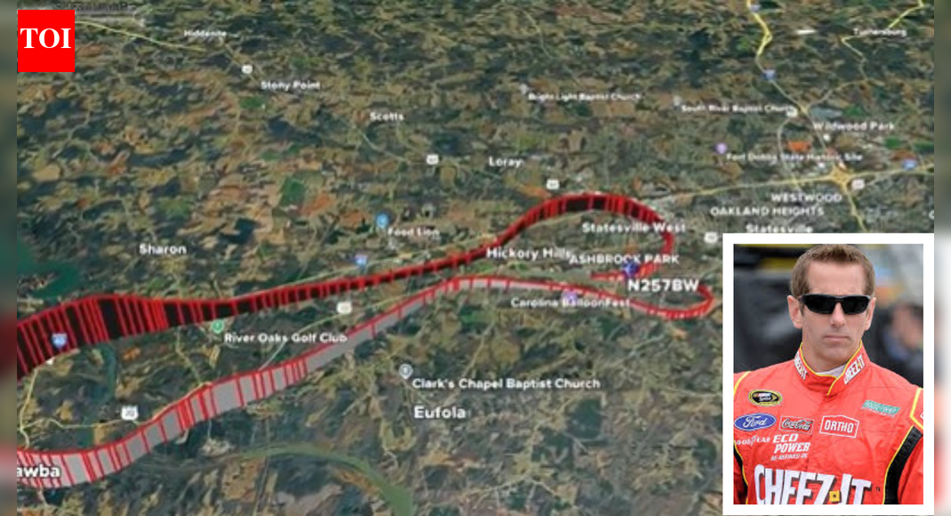 What happened to Greg Biffle’s Cessna 550 shortly after it took off from NC’s Statesville airport?