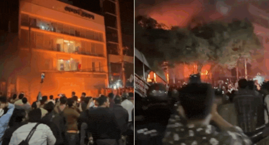 Bangladesh on edge: Massive protests erupt after Sharif Osman Hadi’s death; newspaper offices vandalised