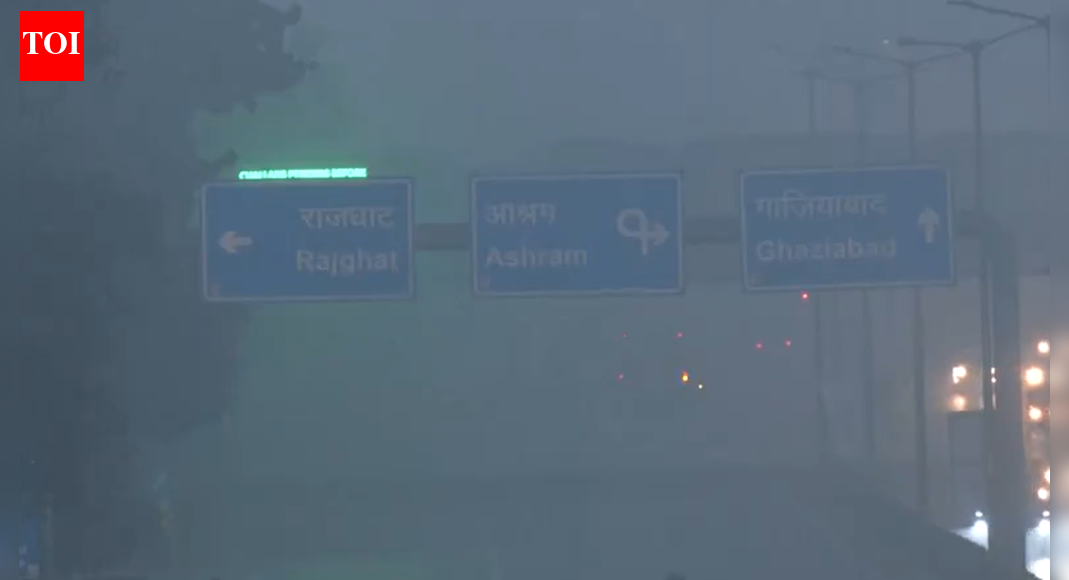Delhi air pollution crisis: AQI remains ‘very poor’ at 330; flights delayed amid dense fog