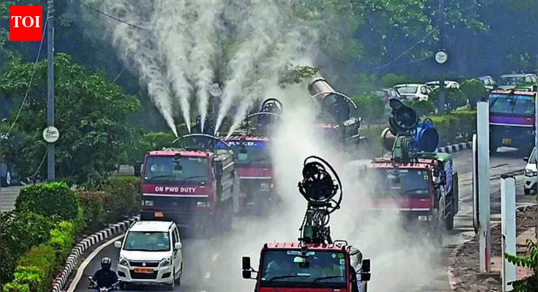 NEW DELHI: Union environment minister Bhupender Yadav on Thursday said the govt was taking multiple measures to deal with the problem of air pollution and results of the steps being taken would be visible in the coming years.Speaking at Times Network’s India Economic Conclave (IEC), Yadav said though the number of days with the air quality index (AQI) below 200 has gone up in Delhi, backed by constant efforts after the Commission for Air Quality Management was established in Oct 2020, the situation is still not satisfactory.”We will work harder and do better,” he said while enlisting steps being taken to deal with the sources of air pollution – be it vehicular, industries, or construction and demolition waste. The minister said 40% of PM2.5 pollution in Delhi is caused by vehicles. Asked about how the issue is tackled globally, Yadav said the govt has carried out a comparative study of measures taken by different cities, such as London, to improve air quality. “Different countries have taken different measures. We are fully sensitive to this problem and are working on science-based solutions.” “Cities across the world that have reduced pollution have improved fuel quality. We moved from BS-IV to BS-VI. Old vehicles should have been phased out, but they were granted a stay against coercive action in Aug. That stay was withdrawn yesterday (Wednesday),” Yadav said.He was referring to Supreme Court modifying its Aug order, which had barred coercive action against diesel vehicles older than 10 years and petrol vehicles older than 15 years in the National Capital Region (NCR), and clarifying that action can be taken against vehicles that do not meet BS-IV emission standards. Responding to a question, the minister regretted that Lok Sabha could not take up a discussion on air pollution on Thursday, saying it was due to the “ruckus created by Congress members” in the House. “They (opposition members) stood on chairs and tore documents. It was total chaos,” Yadav said.The minister also appealed to people to cooperate through their voluntary actions in the fight against air pollution.End of ArticleFollow Us On Social MediaVideos’Abrupt Variation In Chenab River Flow’: Pakistan Cries Over Indus Water Treaty Suspension’Asking Since June…’: Priyanka Gandhi, Nitin Gadkari Share ‘Appointment’ Banter In Lok Sabha’Possibilities For Expansion’: Argentinian Envoy On Trade Partnership With IndiaCM Mamata Banerjee Renames West Bengal’s Job Guarantee Scheme ‘Karmashree’ After Mahatma GandhiNitish Kumar’s Hijab Shocker: BJP MP Giriraj Singh Defends Bihar CM’s Act With ‘Go To Hell’ RemarkIndia Flags Pakistan Role In Bangladesh Protests, Backs Awami League Demand For Free & Fair PollsIndia’s Silent Exodus: Over Two Lakh Indian Citizens Quit Passports Yearly Amid Changing AspirationsApache AH-64e And Prachand Give India A Two-Front Air Strike Edge From Deserts To High HimalayasLok Sabha Passes Viksit Bharat G Ram G Bill Amid Protests, Opposition Tears Copies Over Gandhi Name‘Worst Is Behind Us’: IndiGo CEO Says Airline Back on Track After Operational Crisis123PhotostoriesTop 8 dry fruits to boost immunity during the cold winter monthsJyotika’s unforgettable Bollywood moments from Doli Saja Ke Rakhna to ShaitaanDry mouth that won’t go away? Doctor explains if it is dehydration or something elseWinter’s hidden heart hazard: Why cold snaps spike attacksHealthy and delicious snacks under 100 calories for midnight munching8 insanely beautiful Indian destinations to cover before the year ends5 yoga asanas that can help control uric acid naturally6 reasons to eat ripe papaya daily for breakfastDipika Kakar breaks down during her first PET scan after liver cancer surgery; tells Shoaib, ‘I can’t do this without you’Dog breeds that (almost) never bite kids123Hot PicksTrump Gold CardUAE WeatherIndia Oman TradeGold rate todaySilver rate todayPublic Holidays DecemberBank Holidays DecemberTop TrendingPuka Nacua InjuryAnthony Richardson InjuryJosh Allen Car CollectionKobe BryantJayson TatumCam SkatteboPuka NacuaVictor WembanyamaNHL Trade RumorsMike Liaory