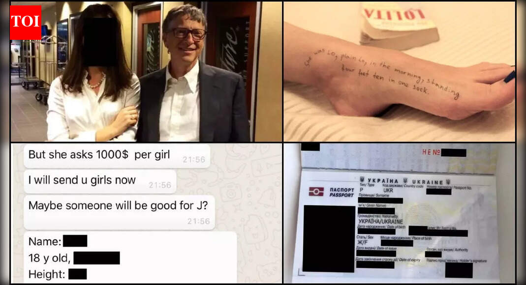 ‘Lolita’, Bill Gates and passports: New Epstein photos released — what they reveal