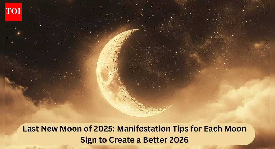 Last New Moon of 2025: Manifestation Tips for Each Moon Sign to Create a Better 2026 |