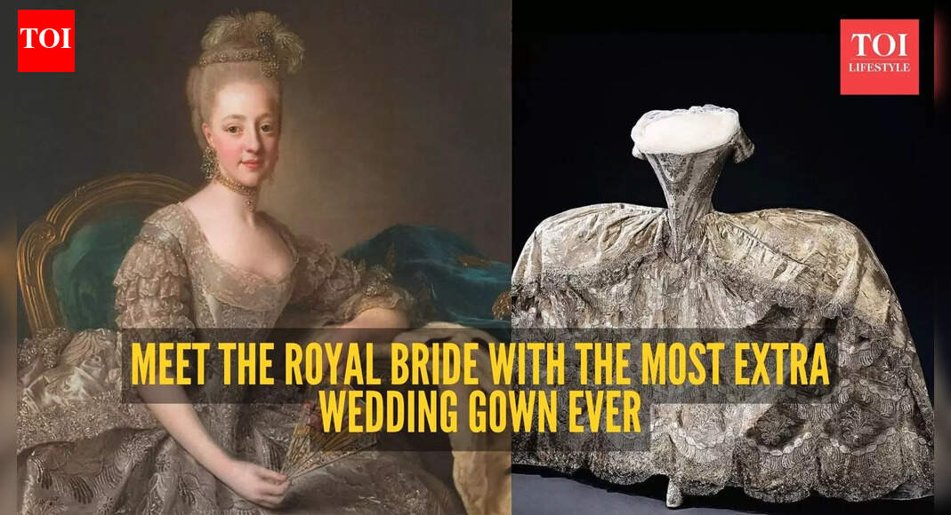 Queen Charlotte Wedding Dress: Not Diana, not Kate: This 14-year-old queen wore the most dramatic wedding dress of all time |