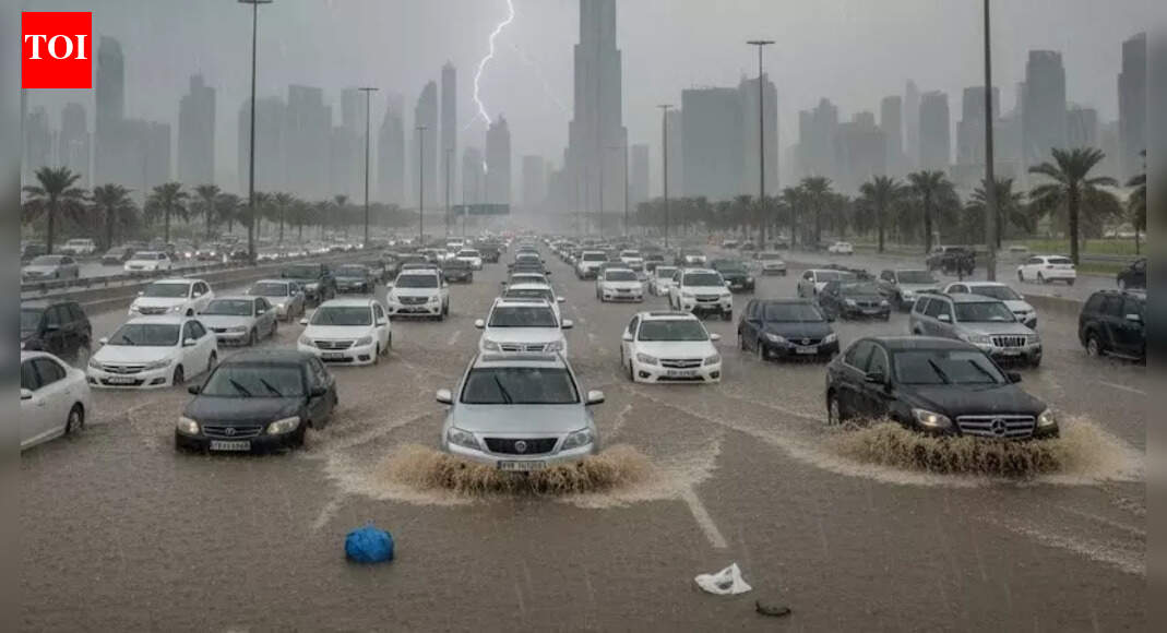 UAE on high alert as heavy rain, strong winds and travel disruptions continue | World News
