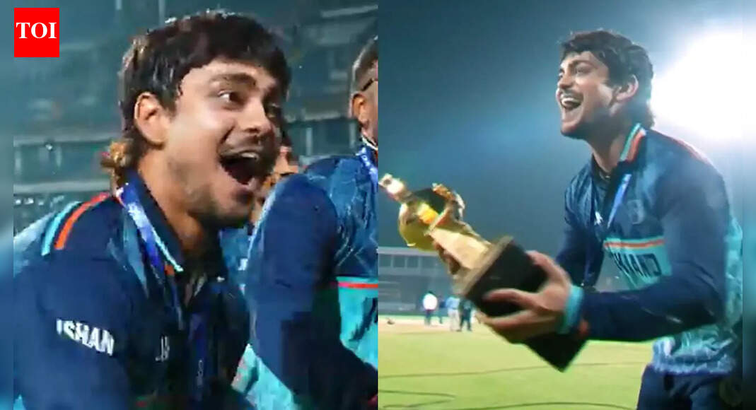 Jharkhand crowned SMAT champions, Ishan Kishan’s bhangra celebration steals the show – WATCH