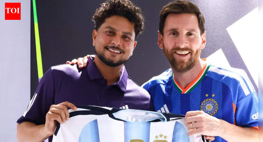 Lionel Messi gifts signed Argentina jersey to Kuldeep Yadav – See pic