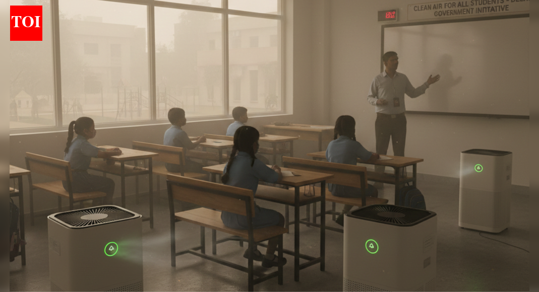 Air purifiers to be installed in 10,000 classrooms in first phase: Delhi Education Minister | India News