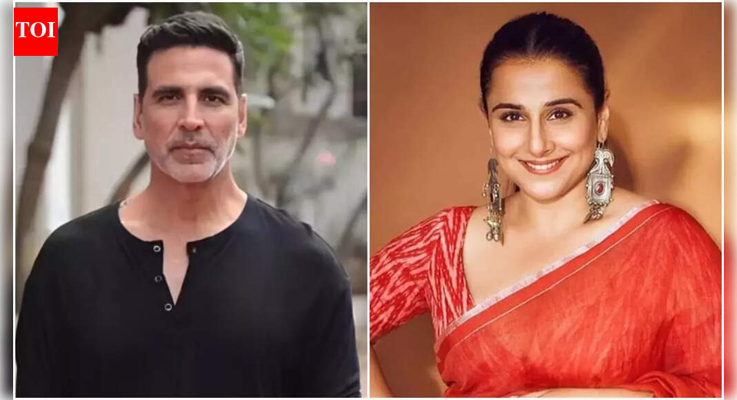 Vidya Balan to join Akshay Kumar for Anees Bazmee’s next comedy drama- Reports