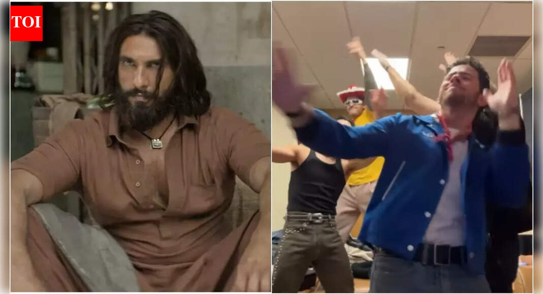 Ranveer Singh REACTS to video of ‘Jiju’ Nick Jonas and brothers grooving to the ‘Dhurandhar’ song; here’s how the popstar responded