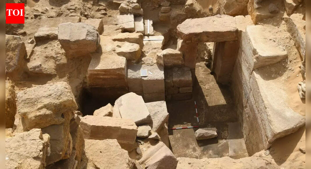 A 4,500-year-old sun temple dedicated to the sun god Ra emerges in Egypt; archaeologists reveal |