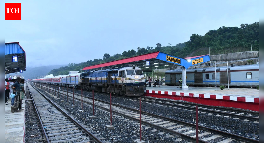 NEW DELHI: Eight elephants were killed and one injured after a herd was hit by the Sairang New Delhi Rajdhani Express in Assam’s Hojai district in the early hours of Saturday, a forest official said. Five coaches and the engine of the New Delhi bound train were derailed in the incident, though no injuries to passengers were reported, a Northeast Frontier Railway spokesperson said. The spokesperson said the accident occurred at around 2.17 am. Nagaon divisional forest officer Suhash Kadam told PTI that the collision took place in the Changjurai area of Hojai district. Kadam and other forest officials reached the site soon after the incident. Railway authorities said train services on the affected Jamunamukh Kampur section have been disrupted. Trains scheduled to pass through the stretch are being diverted via the UP line, while restoration work is underway, Kadam added. The Sairang New Delhi Rajdhani Express connects Mizoram’s Sairang near Aizawl with the Anand Vihar Terminal in Delhi.(With inputs from PTI)About the AuthorTOI News DeskThe TOI News Desk comprises a dedicated and tireless team of journalists who operate around the clock to deliver the most current and comprehensive news and updates to the readers of The Times of India worldwide. With an unwavering commitment to excellence in journalism, our team is at the forefront of gathering, verifying, and presenting breaking news, in-depth analysis, and insightful reports on a wide range of topics. The TOI News Desk is your trusted source for staying informed and connected to the ever-evolving global landscape, ensuring that our readers are equipped with the latest developments that matter most.”Read MoreEnd of ArticleFollow Us On Social MediaVideosVaping, Bhow-Bhow & Shouting Match: A Look At Viral Moments Of Parl As Chaotic Winter Session EndsBondi Beach Terror Suspect Visited Hyderabad Six Times After Leaving India, Telangana Police Reveal’To Delay Elections, Instigate India’: Former Minister Blames Yunus Govt For Bangladesh ViolenceBangladesh Crisis: Tharoor Panel Red Flags 5 Reasons That Make It India’s Biggest Test Since 1971Rijiju Blames Congress As Parliament Session Ends Without Pollution Debate, Jairam Ramesh RespondsBangladesh: Hindu Man Lynching Sparks Outrage, Former Indian Envoy Calls Situation Total MobocracyExplained: Why Bangladesh’s Fresh Unrest Ahead Of Polls Is One Of India’s Biggest Strategic WorriesWho Was Sharif Osman Hadi, The Anti-India Face Of Bangladesh Whose Death Has Set Dhaka AblazePakistan Embarrassed Globally As Saudi Deports 56000 Beggars Despite No Fly Lists And Warnings’Countries Like Us Must Stick Together’: Jaishankar And Dutch FM On Strengthening India-EU Ties123PhotostoriesCelebrity divorces and breakups in Bollywood in 2025: From Dhanashree Verma-Yuzvendra Chahal to Tamannaah Bhatia to Vijay Verma5 simple moves that keep kids active without calling it a workoutMerry Christmas 2025: The hidden science behind snowflakes and why no two are ever the sameBaby names inspired by female warriors of IndiaThe right way to add protein to your diet, according to ICMRAlia Bhatt, Ranveer Singh, Ayushmann Khurrana redefine method dressing7 Christmas delicacies you should warn off if you’re diabetic17 one-pot rice dishes for winter months5 gym mistakes that can put heart health at riskFrom Labubu dolls to Prada Kolhapuris: 5 viral fashion moments of 2025 that broke the internet123Hot Picksvb g ram gICICI Prudential AMCUAE RainGold rate todaySilver rate todayPublic Holidays DecemberBank Holidays DecemberTop TrendingJosh Allen Luxury Car CollectionRandi MahomesAuston MatthewsWho is Nicole LundersJeremy Doku and Shireen Doku Net WorthRBSE Rajasthan Board Exam Time TableQuinn HutsonJake PaulCalvin PickardCristiano Ronaldo