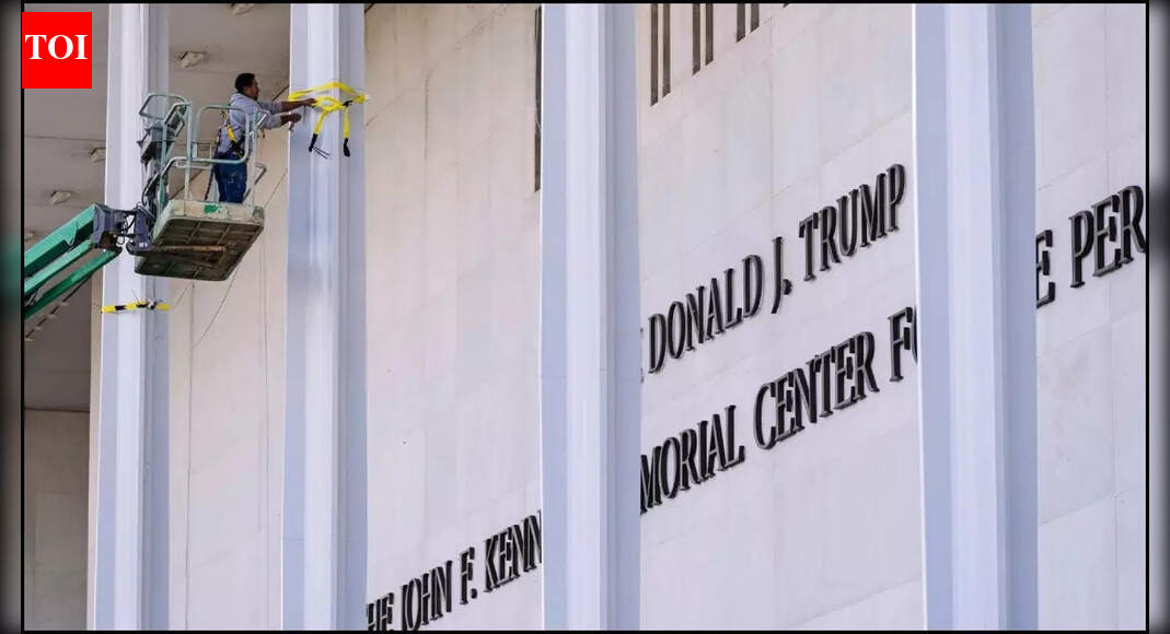 Trump Kennedy Center: Kerry Kennedy vows to remove president’s name; Maria Shriver calls it ‘not dignified’