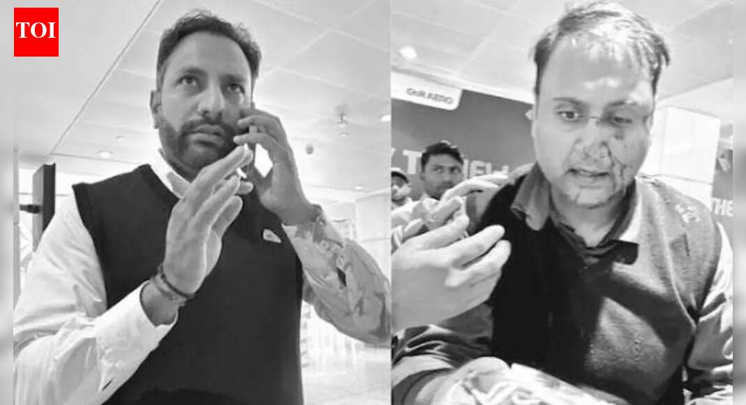 ‘Lane is for staff, are you anpadh’: How a verbal argument at Delhi airport escalated into physical assault by Air India Express pilot