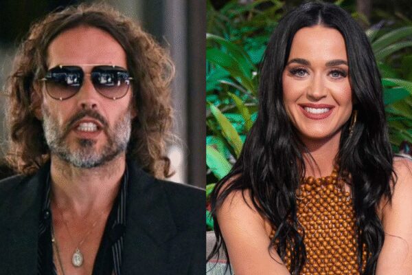 “That globalist stooge”: Podcaster Russell Brand shocks TPUSA crowd with blunt comment about Katy Perry and Justin Trudeau