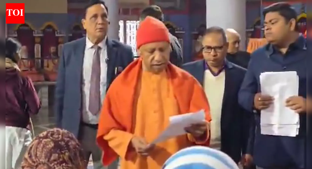 Photo credit: ANI GORAKHPUR: Uttar Pradesh chief minister Yogi Adityanath on Saturday held a ‘Janata Darshan’ at the Gorakhnath Temple premises, where he personally heard grievances from around 250 people from different districts of the state and directed officials to take strict action against those involved in fraud, particularly cases of cheating people on the pretext of sending them abroad.The chief minister assured the effective resolution of all issues brought before him.The chief minister’s office highlighted his message on X, stating, “When governance turns service into a resolve, then the state writes a new chapter of progress. For the past 8.5 years, Uttar Pradesh has been advancing on this journey of development, where governance is with the people, and the people have faith in the governance. In this sequence, today chief minister Shri @myogiadityanath Ji Maharaj listened to the problems of people who came from various districts in the ‘Janata Darshan’ organised at the @GorakhnathMndr premises and gave instructions to the concerned officials for the prompt resolution of public problems.”Earlier on Thursday, Uttar Pradesh chief minister Yogi Adityanath attended the 54th Annual Conference of the Indian Society of Nephrology. He said that today UP is a revenue-surplus state and among the top three states in the country.Addressing the conference, CM Yogi Adityanath said, “I have been told that more than 1700 delegates have registered for the event. This is one of the biggest conferences organised by SGPGI on Nephrology. UP has a population of 25 crores. Earlier this year, we organised the Maha Kumbh at Prayagraj. More than 66 crore devotees attended it. Kashi is also in UP, which is the spiritual capital of the country. After 500 years, a magnificent temple dedicated to Lord Ram has been built in Ayodhya. Ayodhya has become the world’s first solar city. You will find a wide range of facilities there today. Ayodhya has emerged as a very beautiful city.”He further said that Lord Buddha’s kingdom, Kapilavastu, is in UP. Lord Buddha delivered his teachings in Sarnath, in UP. He noted that many pilgrimage centres are also present in UP. He said that 4 Tirthankaras were born in Ayodhya and 4 in Varanasi.End of ArticleFollow Us On Social MediaVideosUS Thanks Pakistan For Gaza Troop Offer But Islamabad Insists No Final Decision Has Been Taken YetMarco Rubio Hails Donald Trump As Global Peacemaker Amid Dispute Over India Pakistan Ceasefire ClaimChina Reviving Air, Submarine Bases In Bangladesh Amid Unrest, Ex-Envoy Warns Of Strategic TrapUN Warns Bangladesh Against Violence After Protest Leader Osman Hadi Shot, Seeks Accountability Now’Yoga Is Medicine, Not Just Practice’: PM Modi’s Global Message At WHO Traditional Medicine SummitVaping, Bhow-Bhow & Shouting Match: A Look At Viral Moments Of Parl As Chaotic Winter Session EndsBondi Beach Terror Suspect Visited Hyderabad Six Times After Leaving India, Telangana Police Reveal’To Delay Elections, Instigate India’: Former Minister Blames Yunus Govt For Bangladesh ViolenceBangladesh Crisis: Tharoor Panel Red Flags 5 Reasons That Make It India’s Biggest Test Since 1971Rijiju Blames Congress As Parliament Session Ends Without Pollution Debate, Jairam Ramesh Responds123PhotostoriesDo these 6 things and strangers will feel like they have known you for years5 nutrients that should be an essential part of every child’s meals and simple and delicious dishes that help boost immunityToo much sweating: Is it stress, hormones, or something worse? Top psychiatrist answersChristmas 2025: Best Christmas books to gift your childBollywood’s green brigade, Amitabh Bachchan, John Abraham, Shahid Kapoor, go plant-poweredThese places can bring bad luck based on your birth dateWeight loss Diet: How to make Mushroom Oats Omelette with just 1 tsp oil for breakfastCelebrity divorces and breakups in Bollywood in 2025: From Dhanashree Verma-Yuzvendra Chahal to Tamannaah Bhatia to Vijay Verma5 simple moves that keep kids active without calling it a workoutMerry Christmas 2025: The hidden science behind snowflakes and why no two are ever the same123Hot Picksvb g ram gEpstein files releasedUAE RainGold rate todaySilver rate todayPublic Holidays DecemberBank Holidays DecemberTop TrendingJosh Allen Luxury Car CollectionRandi MahomesAuston MatthewsWho is Nicole LundersJeremy Doku and Shireen Doku Net WorthRBSE Rajasthan Board Exam Time TableWalker Buehlers WifeSibley ScolesAssam Rajdani Express TragedyUS Strikes