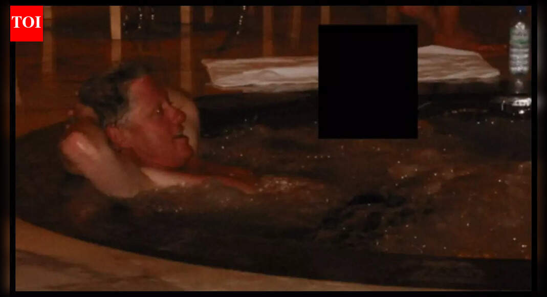 ‘There are two types of people. .. ‘: Bill Clinton’s press secretary reacts to his photos in newly released Epstein Files