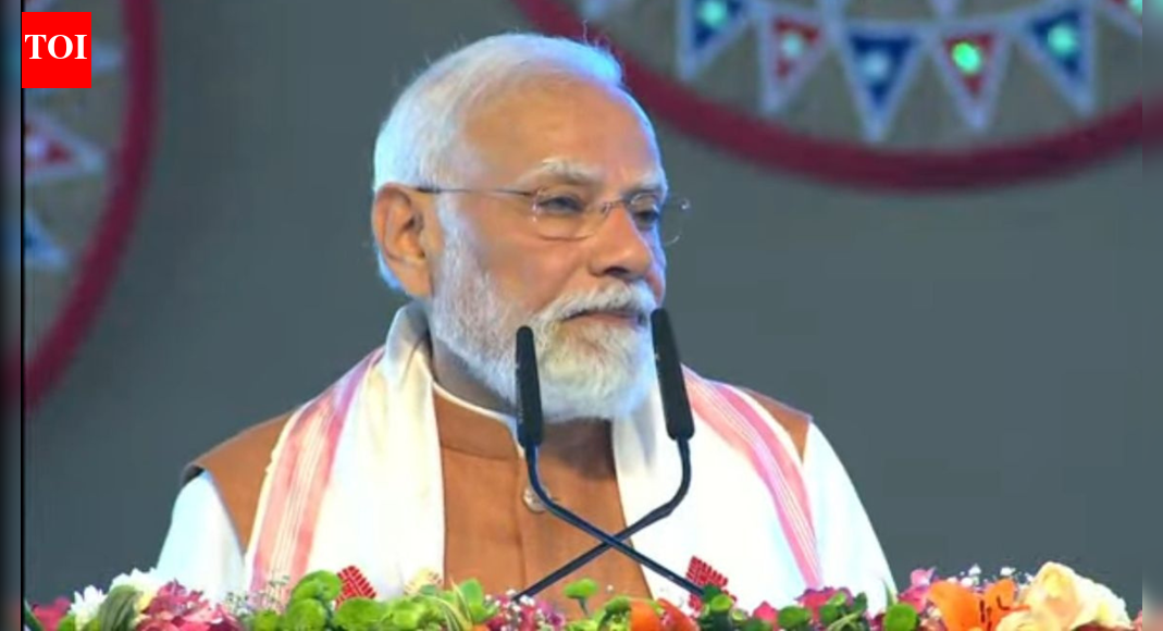 ‘Modi govt is correcting Congress’s mistakes’: PM in Guwahati; hails development of Assam