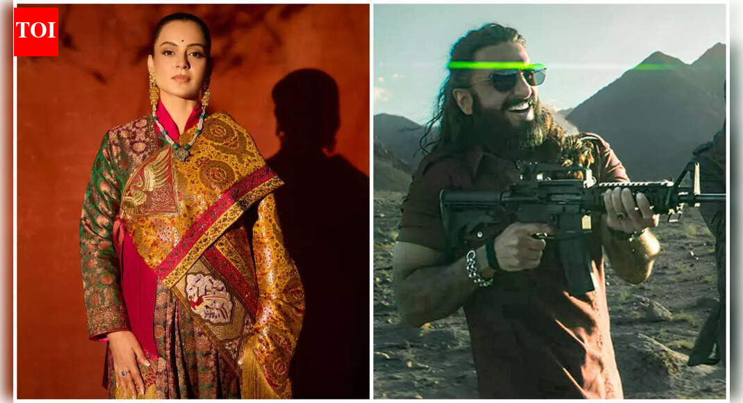 Kangana Ranaut reviews Ranveer Singh’s Dhurandhar, praises Aditya Dhar as film crosses Rs 500 crore, ‘Khoob kambal kutayi karo in Pakistani terrorists ki’