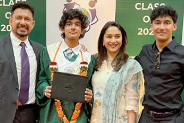 Madhuri Dixit says her sons Arin and Ryan didn’t grow up watching her films, ‘They saw most of my work only after college’