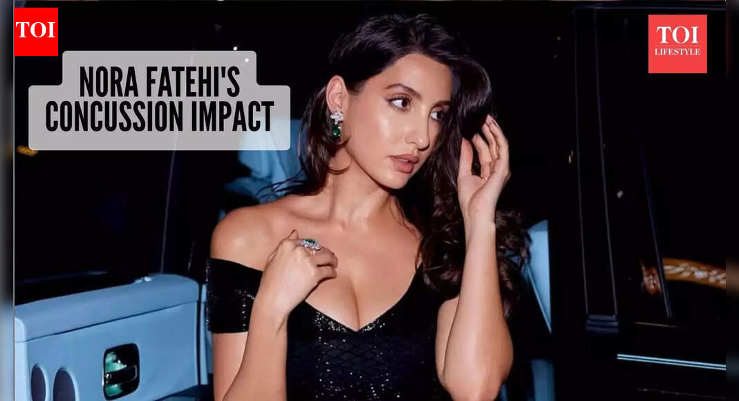 Nora Fatehi suffers a concussion in car accident: How serious is it?