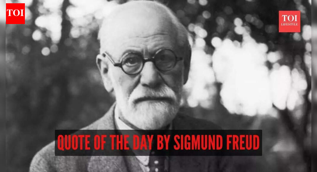 Quote of the day by Sigmund Freud: “A man should not strive to eliminate his complexes, but to get into…”