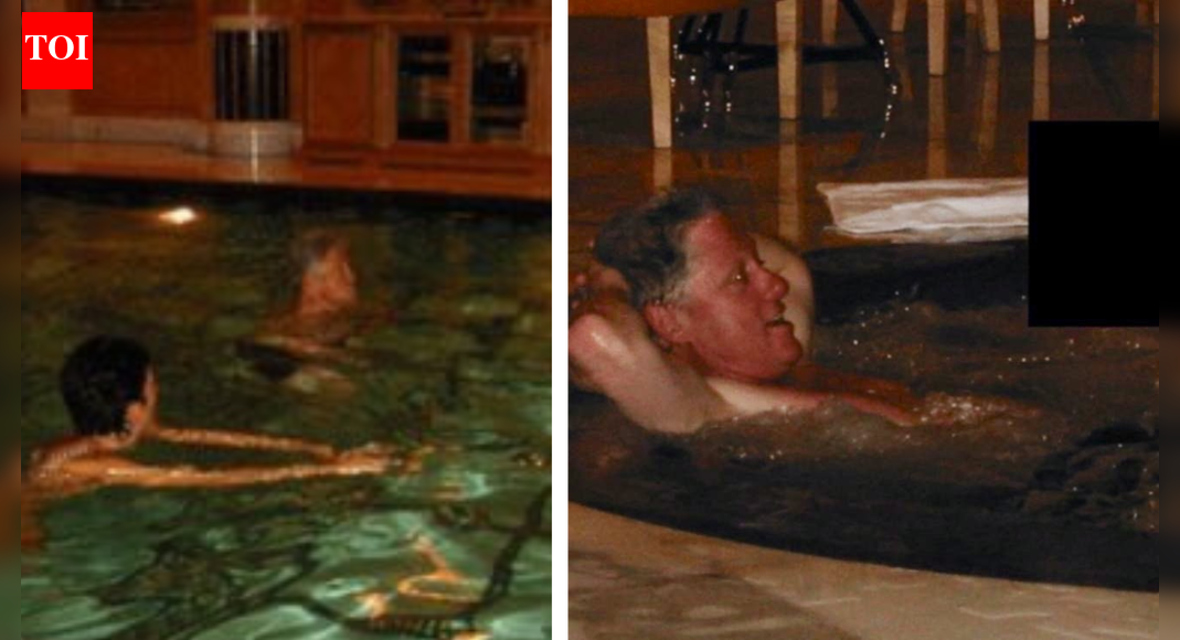 ‘Bill Clinton skinny dipping with a pedophile’: Newly released Epstein files reveal shocking images – See photos