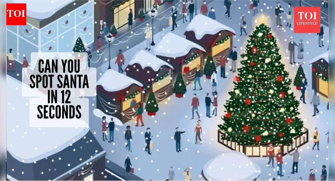 Challenge: Only a person with best observational skills can spot Santa and save Christmas |