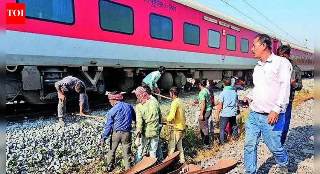 NEW DELHI: The death of at least seven elephants after being hit by a high-speed passenger train in Assam on Saturday has taken the toll of such fatalities since 2019-20 to 94. This was the fourth such accident this year. The last two accidents were reported from Jalpaiguri in West Bengal, sources said, adding that the safety of elephants remains a concern on rail corridors passing through forest areas.Railway officials said that while several initiatives have been taken to prevent such mishaps, including use of AI-powered Intrusion Detection Systems (IDS), sensors, thermal cameras and eco-friendly buzzers, in addition to construction of underpasses, fencing and vegetation clearance, there is clearly a need to do more.In the Monsoon session of the Parliament, the govt had informed Lok Sabha that 81 elephants had been killed after being hit by trains between 2019-20 and 2023-24. The central govt had also listed the interventions undertaken at various places to prevent such accidents.The govt had also said that a comprehensive report titled “Suggested Measures to Mitigate Elephant and Other Wildlife Train Collisions on Vulnerable Railway Stretches in India” has been prepared after field surveys across 127 identified railway stretches spanning 3,452.4 km.”Based on the intensity of wildlife movement, 77 railway stretches covering 1,965.2 km across 14 states have been prioritised for mitigation along with site-specific interventions,” it had said.The report containing details of identified stretches and the mitigation measures has also been shared with states & railway ministry for action.End of ArticleFollow Us On Social MediaVideosHindu Lynching Sparks Outrage: Shashi Tharoor Warns On Mob Rule, Priyanka Blasts Modi Govt SilenceEx-PM Imran Khan And Bushra Bibi Jailed For 17 Years In Toshakhana Gift Jewellery Case’There Is Only One Modi’: Jaishankar Says Leaders Define Nations, Not Ministers Or IndividualsMore Complicated Than Ever: Jaishankar Flags US, China, Russia, Europe As India Faces Harder ChoicesPM Modi Says BJP Correcting Congress Mistakes As Assam Gets New Airport And Northeast PushKabul Chooses India For Medicines As Afghan Minister Admits Pakistan Ties Have Deteriorated BadlySonia Gandhi Criticises PM Modi Over VB-G RAM G Bill And MGNREGA Rollback’Maha Jungle Raj in Bengal, Mamata Shielding Infiltrators’: PM Modi Blasts TMC in Virtual RallyPiyush Goyal Says Congress Policies Suppressed Enterprise And Capped India’s Growth For Decades’Global Order Has Changed Forever, No Single Nation Can Dominate All Issues’: Says EAM Jaishankar123PhotostoriesTea Time Snack: How to make zero-sugar Banana Chocolate Oatmeal CookiesBharti Singh turned emotional as her water bag broke before delivery; shared, “Mujhe Bahot Darr Lag Raha Hai”8 Foods that can help manage blood sugar levels in Diabetes10 best destinations near Delhi/NCR to plan your last-minute New Year getawayFrom Sunil Grover to Rupali Ganguly: This is what your favorite TV actors did before getting limelightBlurred vision or eye strain? These signs mean you need an eye check-up12 food combinations that can slow down parents’ agingWinter Snack: How to make Dhokla in a pressure cooker8 Stoic life lessons from “Meditations” by Marcus AureliusNot just cold or cough: Doctor shares common triggers that can cause a sore throat123Hot PicksTom BradyEpstein files releasedTim SaunderGold rate todaySilver rate todayPublic Holidays DecemberBank Holidays DecemberTop TrendingJosh Allen Luxury Car CollectionRandi MahomesAuston MatthewsWho is Nicole LundersJeremy Doku and Shireen Doku Net WorthMatthew StaffordWalker Buehlers WifeSibley ScolesAssam Rajdani Express TragedyUS Strikes