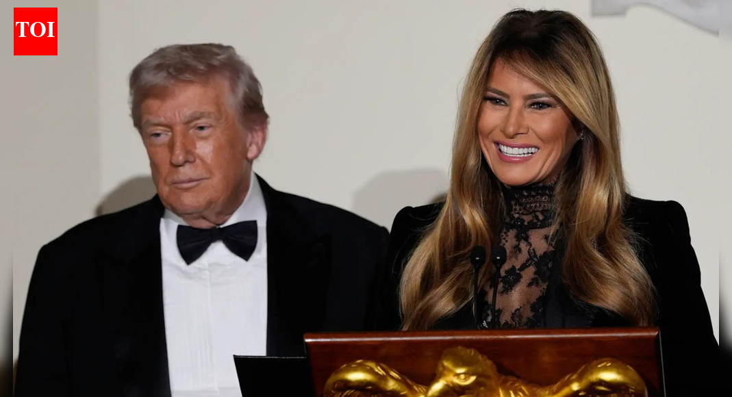 Watch: Trump goes off-topic and talks about wife Melania’s undergarments