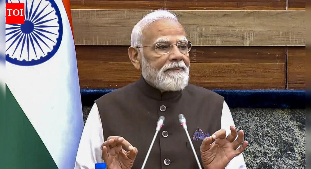 KOLKATA: PM Narendra Modi took his case on CAA and voter identity concerns to X hours after leaving Kolkata Saturday. He also targeted Trinamool Congress over the chaos at Salt Lake Stadium during Lionel Messi’s visit and infiltration from Bangladesh.At 6.25pm, Modi wrote that weather prevented him from addressing a planned rally in Nadia district: “There are other issues too, which I would have raised at Ranaghat, but because of the weather, I couldn’t join the rally in person.” On CAA, Modi posted: “I assure every Matua and Namasudra family that we will always serve them. They are not here at the mercy of TMC. They have the right to live in India with dignity thanks to the CAA, which our govt brought. We will do even more for the Matua and Namasudra communities once a BJP govt takes oath in Bengal.”Modi also targeted Trinamool over the Messi mess. “The people of West Bengal have endured a lot in recent years. The condition of West Bengal’s Nari Shakti is deeply distressing. A football-loving state like West Bengal was shamed courtesy the TMC. The recent incident has broken the hearts of so many football-loving youth,” he wrote.Accusing Trinamool of shielding infiltrators, he wrote: “Look at the extent of TMC’s affection for infiltrators – their supporters say ‘Modi Go Back’ but fall silent when it comes to saying ‘Infiltrators Go Back’.”Trinamool struck back swiftly. Rajya Sabha member Derek O’Brien said: “A migratory bird flew in today but did not reach his destination. Forgot his script. Tried to do late-night damage control. Hope he will do better next time.” He added that BJP had built the Ranaghat meeting as one where Modi would dispel Matua anxieties. “The PM could not reach there, but he did speak to them. He could not say anything concrete. So after Trinamool called out the facts, the PM is now in damage control mode. But now his X statements mean nothing during the SIR process.”TMC said Modi’s earlier “sile-nce on CAA” showed he had “come empty-handed, with no message to dispel SIR worries in the Matua heartland”, while Bengal BJP mounted a loud CAA pitch. The party also jabbed at his attempt to offset the “Bankim da” controversy, saying he had grasped that just as there can never be “a Gandhi da, Hedgewar da or Savarkar da, there can’t be a Bankim da”.End of ArticleFollow Us On Social MediaVideosHindu Lynching Sparks Outrage: Shashi Tharoor Warns On Mob Rule, Priyanka Blasts Modi Govt SilenceEx-PM Imran Khan And Bushra Bibi Jailed For 17 Years In Toshakhana Gift Jewellery Case’There Is Only One Modi’: Jaishankar Says Leaders Define Nations, Not Ministers Or IndividualsMore Complicated Than Ever: Jaishankar Flags US, China, Russia, Europe As India Faces Harder ChoicesPM Modi Says BJP Correcting Congress Mistakes As Assam Gets New Airport And Northeast PushKabul Chooses India For Medicines As Afghan Minister Admits Pakistan Ties Have Deteriorated BadlySonia Gandhi Criticises PM Modi Over VB-G RAM G Bill And MGNREGA Rollback’Maha Jungle Raj in Bengal, Mamata Shielding Infiltrators’: PM Modi Blasts TMC in Virtual RallyPiyush Goyal Says Congress Policies Suppressed Enterprise And Capped India’s Growth For Decades’Global Order Has Changed Forever, No Single Nation Can Dominate All Issues’: Says EAM Jaishankar123PhotostoriesTea Time Snack: How to make zero-sugar Banana Chocolate Oatmeal CookiesBharti Singh turned emotional as her water bag broke before delivery; shared, “Mujhe Bahot Darr Lag Raha Hai”8 Foods that can help manage blood sugar levels in Diabetes10 best destinations near Delhi/NCR to plan your last-minute New Year getawayFrom Sunil Grover to Rupali Ganguly: This is what your favorite TV actors did before getting limelightBlurred vision or eye strain? These signs mean you need an eye check-up12 food combinations that can slow down parents’ agingWinter Snack: How to make Dhokla in a pressure cooker8 Stoic life lessons from “Meditations” by Marcus AureliusNot just cold or cough: Doctor shares common triggers that can cause a sore throat123Hot PicksTom BradyEpstein files releasedTim SaunderGold rate todaySilver rate todayPublic Holidays DecemberBank Holidays DecemberTop TrendingJosh Allen Luxury Car CollectionRandi MahomesAuston MatthewsWho is Nicole LundersJeremy Doku and Shireen Doku Net WorthMatthew StaffordWalker Buehlers WifeSibley ScolesAssam Rajdani Express TragedyUS Strikes