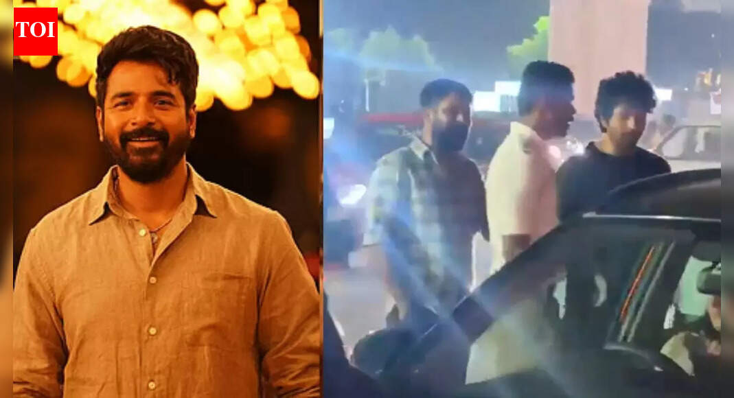 Sivakarthikeyan’s car meets with minor accident; Actor escapes unhurt – Watch video