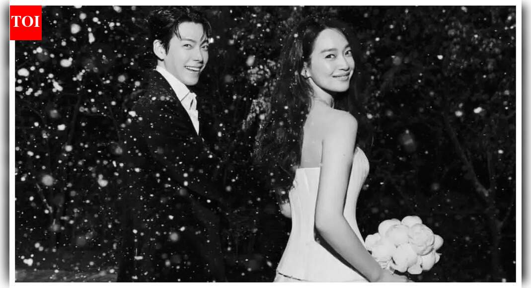 Shin Min Ah and Kim Woo Bin’s PDA-filled wedding photoshoot video drops online; Photographer says ‘snow began to fall, just like a K-drama scene’ – WATCH