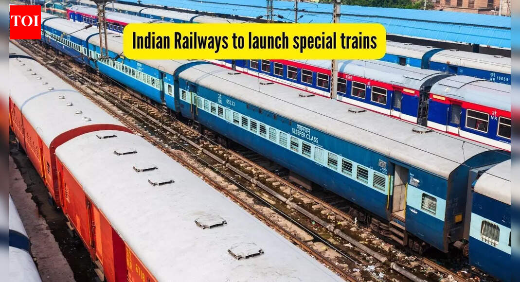 Indian Railways to launch special trains to meet the Christmas & New Year travel rush