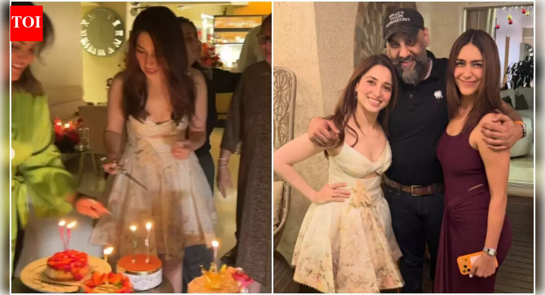 Tamannaah Bhatia turns 36: Siddhant Chaturvedi, Mrunal Thakur join intimate birthday bash – See PICS