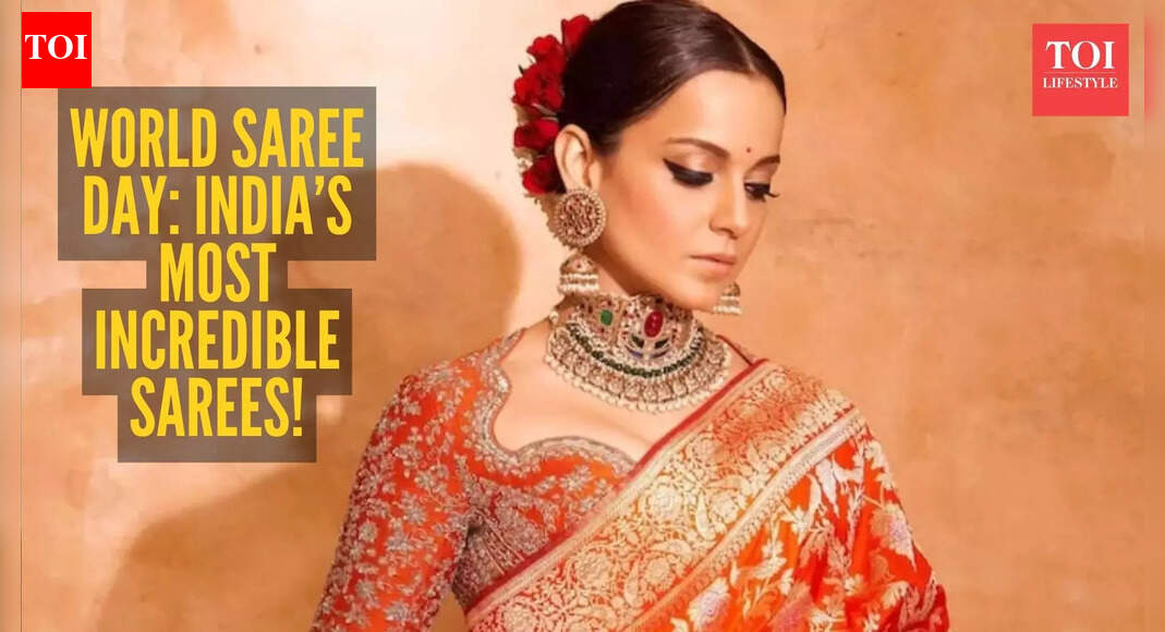 5 sarees from Incredible India that put the country on the global fashion map