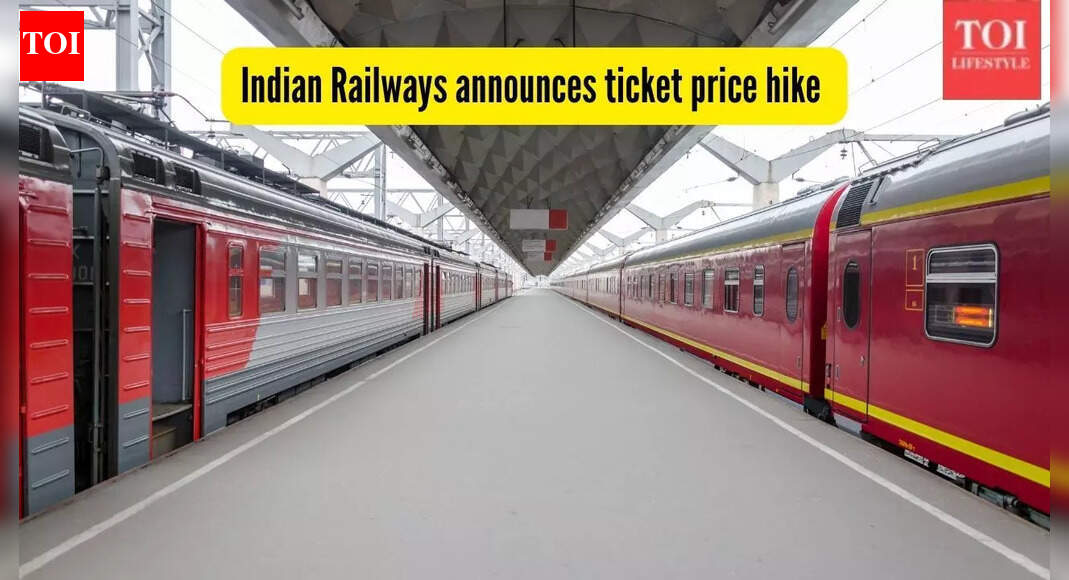 Indian Railways tickets price hike from December 26: See full list of new fare |