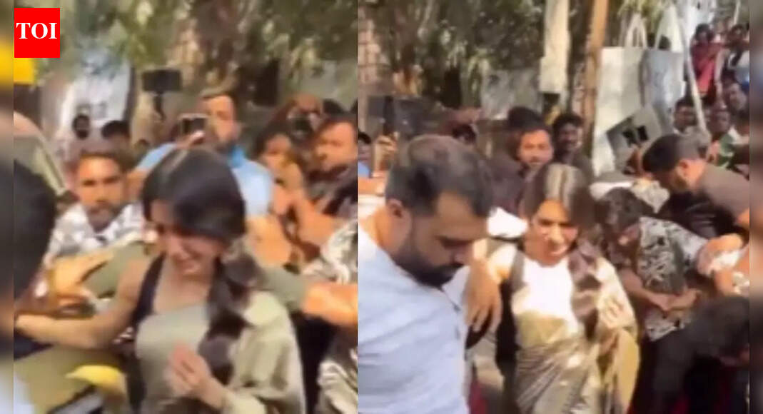 After Niddhi Agerwal, Samantha Ruth Prabhu gets mobbed by fans at a public event, netizens react and call it ‘pathetic’ | Hindi Movie News