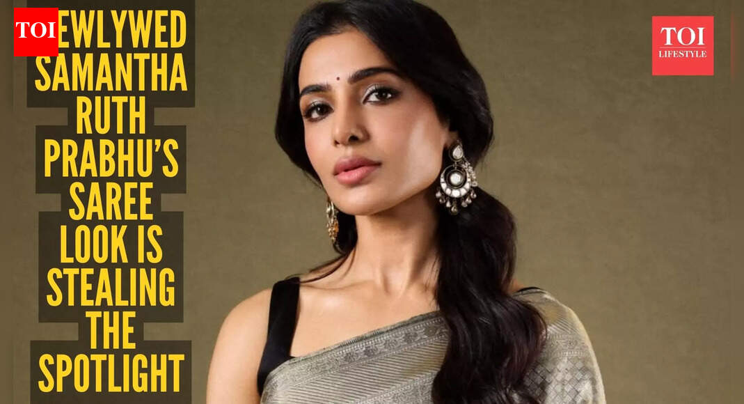 Newlywed Samantha Ruth Prabhu turns a silk saree into a style moment