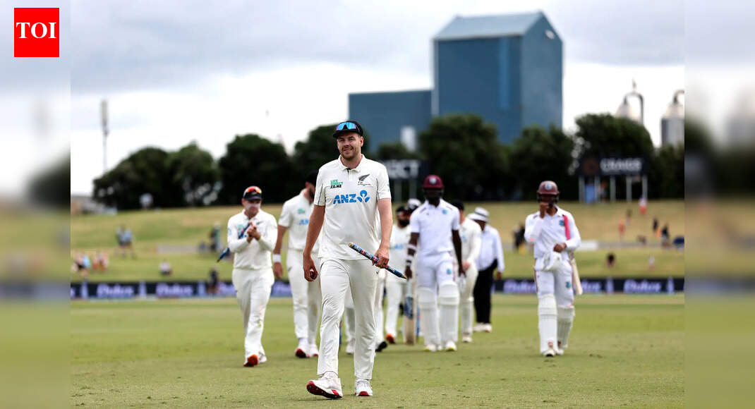 NZ vs WI 3rd Test: Jacob Duffy’s five-for triggers collapse as New Zealand crush West Indies by 323 runs to seal series