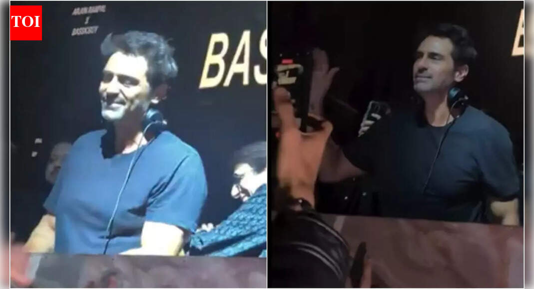 ‘Dhurandhar’: Arjun Rampal turns DJ at club as he celebrates the film’s success playing the viral ‘FA9LA’ song