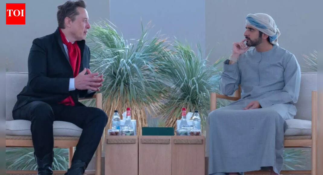 Dubai Crown Prince drives Elon Musk around the city, revealing plans for AI innovation, space technology, and Dubai Loop | World News