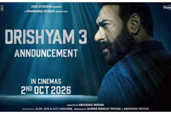 ‘Drishyam 3’: Ajay Devgn announces October 2 release date; says ‘Aakhri hissa baaki hai’
