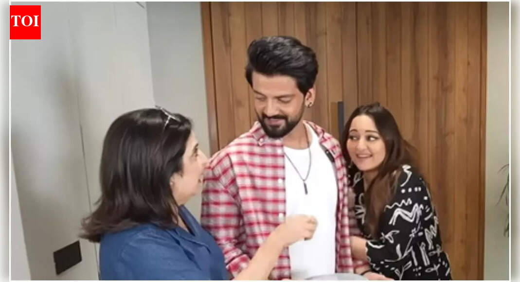 Sonakshi Sinha and Zaheer Iqbal reveal how their parents first meet as Farah Khan quizzes Poonam Sinha on relationship feels