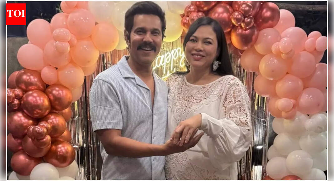 Mom-to-be Lin Laishram shows baby bump in birthday pics with Randeep Hooda; Vijay Varma, Sayani Gupta and others attend intimate gathering