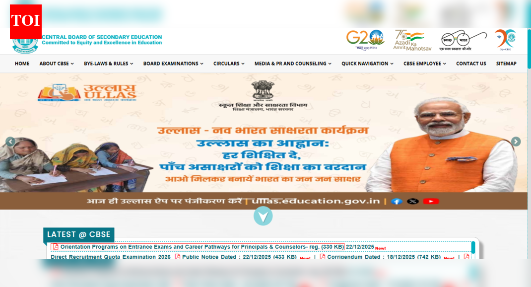 CBSE announces orientation programme on entrance exams and career pathways for principals, counsellors in UP: Direct link to register here